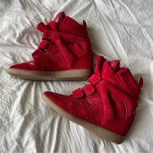 Isabel Marant Bekett Wedge Sneakers